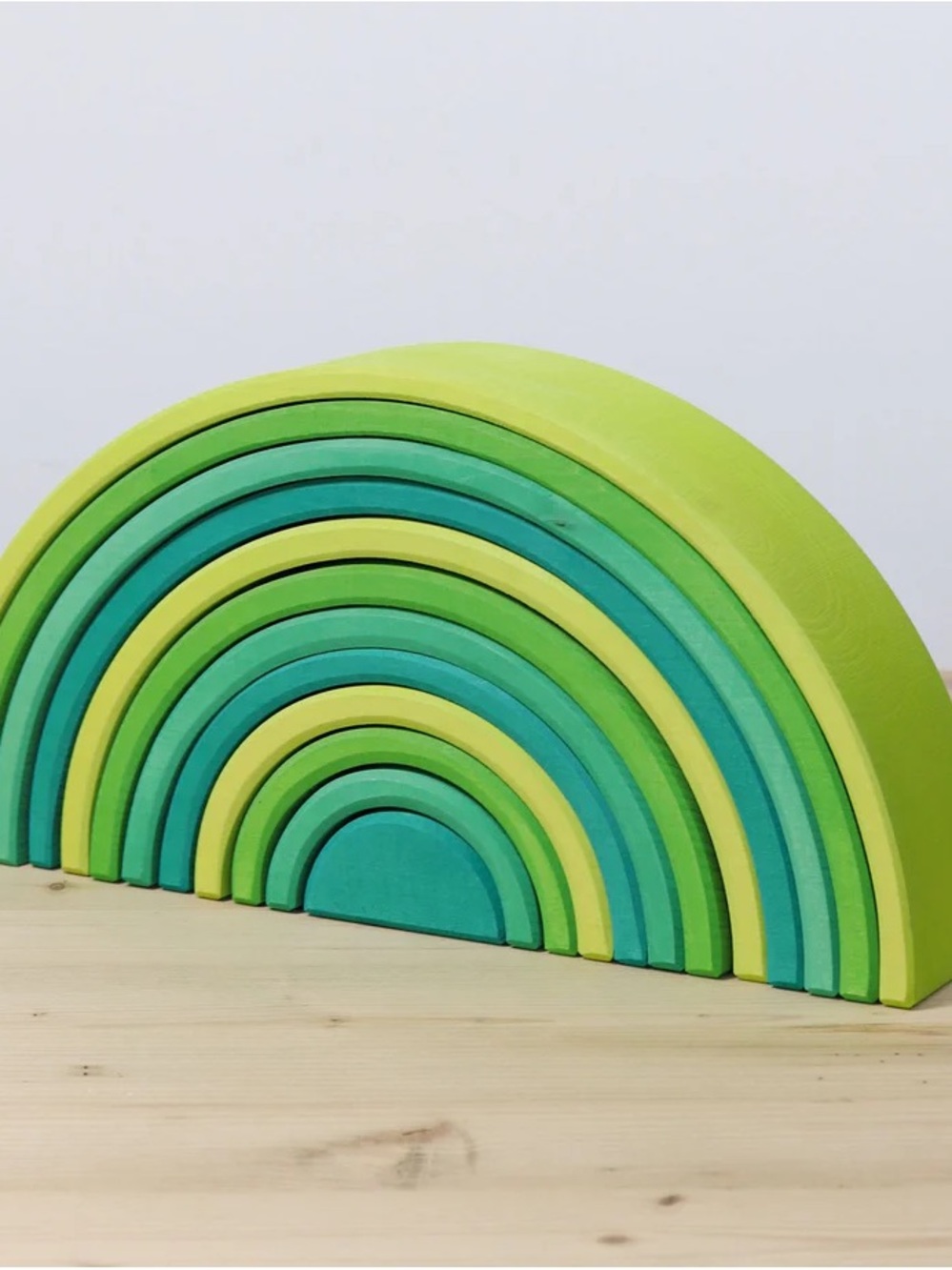 Grimm’s Meadow Green Large Rainbow - Brand New